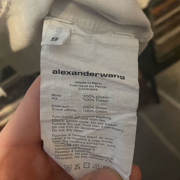 ALEXANDER WANG MONEY ROSE LONGSLEEVE - Picture 5 of 7